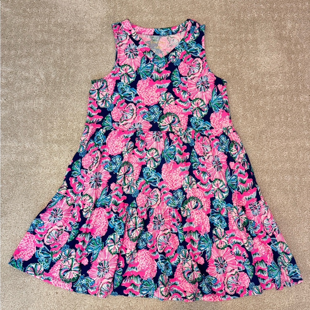 NWOT | Lilly Pulitzer | Girls 8-10 | Oyster Bay Navy Shroom View